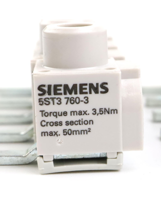 Siemens Anschlussklemme 5ST3760-3 (10Stk.) NOV