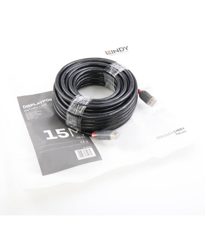 LINDY DisplayPort 1.2 Kabel 36487 15m OVP
