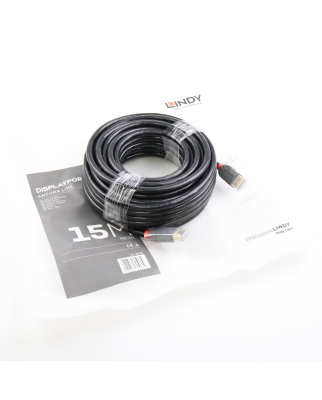 LINDY DisplayPort 1.2 Kabel 36487 15m OVP