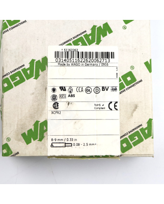 WAGO 3-Leiter-Schutzleiterklemme 280-687 (52Stk.) OVP