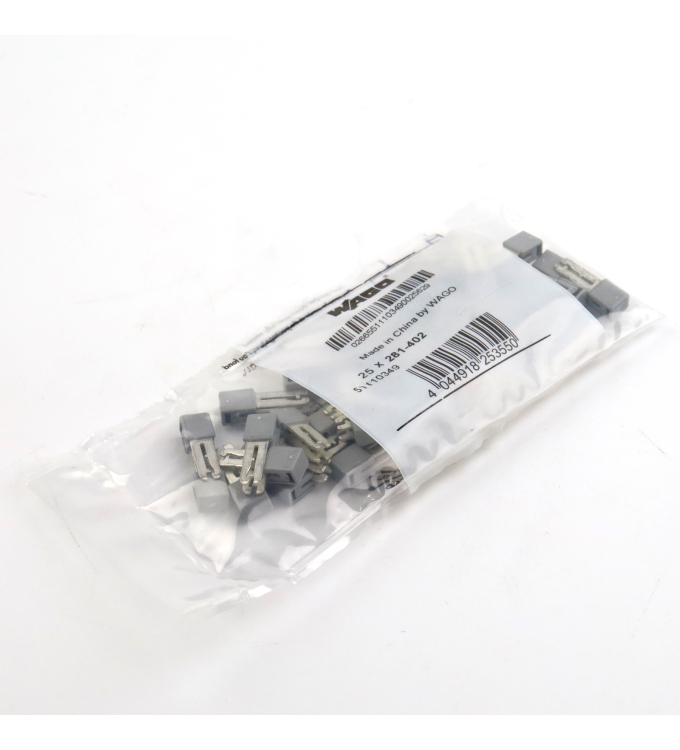 WAGO Brücker 281-402 (25Stk.) OVP