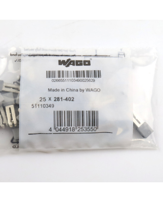 WAGO Brücker 281-402 (25Stk.) OVP