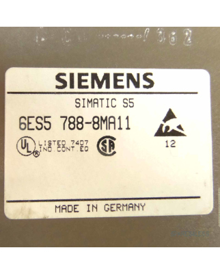 Simatic S5 Simulationsbaugr. 788 6ES5 788-8MA11 GEB