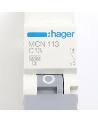 hager Leitungsschutzschalter MCN113 C13 NOV
