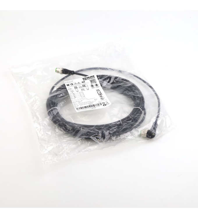 MURR ELEKTRONIK Verbindungskabel M12 St. M12 Bu. 7000-40121-6340850 OVP