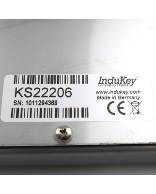 Indukey Industrie-Tastatur KS22206 NOV