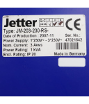 Jetter Servoverstärker JM-203-230-RS GEB
