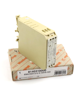 Weidmüller Terminalblock EMA EG4 U-U 0-10V/0-10V 8140310000 OVP