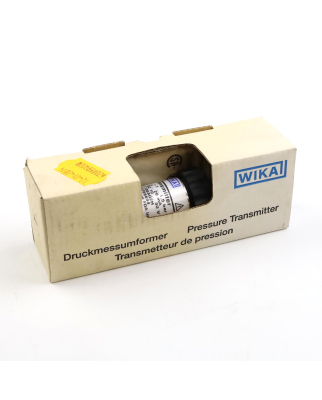 WIKA Druckmessumformer S-11 12768694 OVP