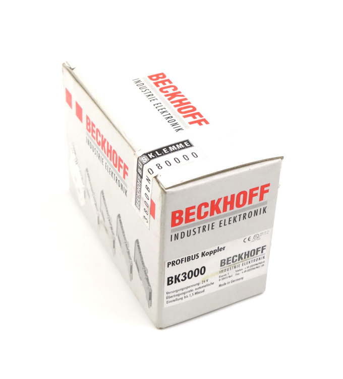 Beckhoff PROFIBUS Koppler BK3000 SIE