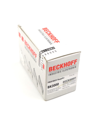 Beckhoff PROFIBUS Koppler BK3000 SIE