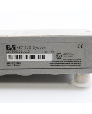 B&R PROFIBUS DP Bus Controller X67BC6321.L12 OVP