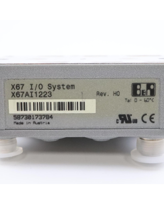B&R Analog Eingangsmodul X67AI1223 OVP