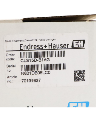Endress+Hauser Condumax Digitaler...