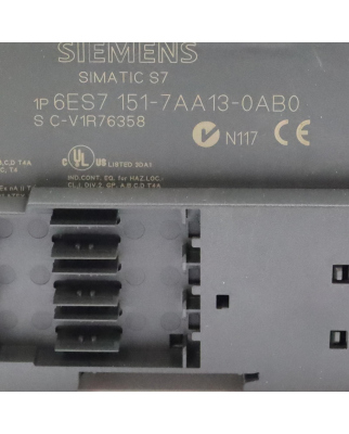 Simatic DP IM151-7 CPU 6ES7151-7AA13-0AB0 GEB