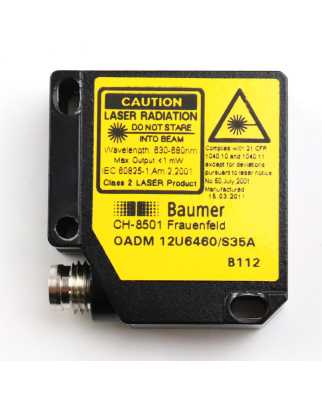 Baumer Distanz-Sensor OADM 12U6460/S35A 10152994 OVP
