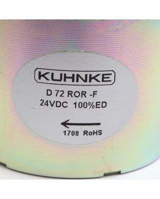 Kuhnke Drehmagnet D 72 ROR-F 24VDC (2Stk.) OVP