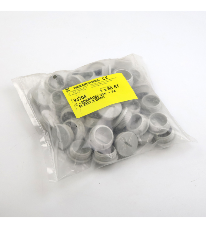HELUKABEL Verschlussschraube VSK-PA M32 x 1,5 grau 94704 (50Stk.) OVP