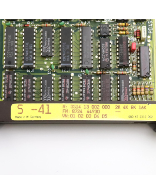 EBERLE Speichermodul S-41 0514 13 002 000 2K GEB