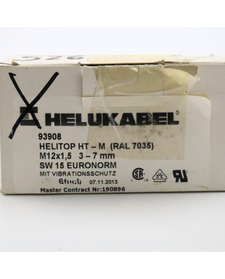 HELUKABEL Kabelverschraubung HELUTOP HT SW 15 93908...
