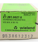 Wieland Verbindungssteg VB WK 4 M-70 Z7.281.0027.0 (2Stk.) OVP