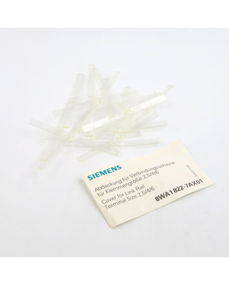 Siemens Abdeckung 8WA1822-7AX01 (18Stk.) NOV