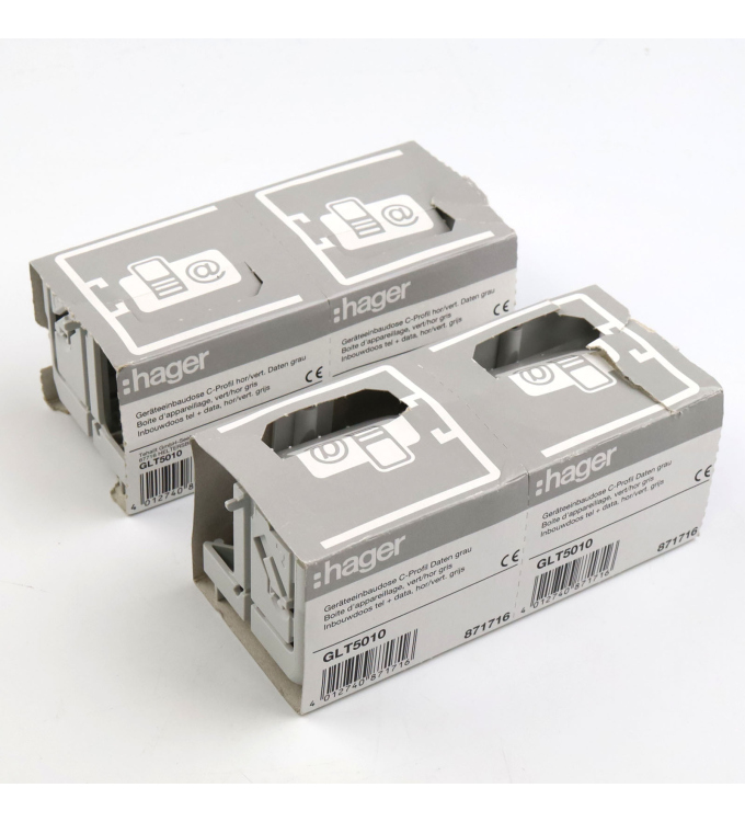 hager Geräteeinbaudose GLT5010 (4Stk.) OVP
