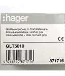 hager Geräteeinbaudose GLT5010 (4Stk.) OVP