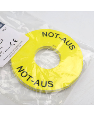 General Electric Not-AUS-Platte 080XTGR04 179527 (5Stk.) OVP
