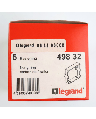 Legrand Rasterring 498 32 (5Stk.) OVP