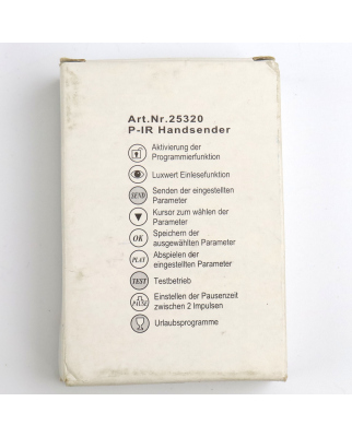Züblin P-IR Handsender 25320 OVP