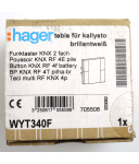 hager Funktaster WYT340F OVP