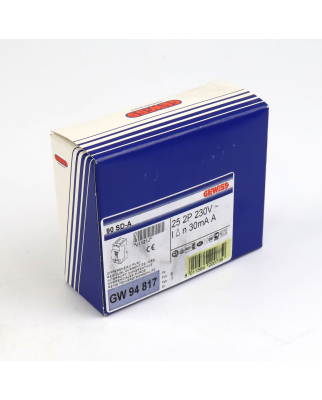 GEWISS Fehlerstromschutzschalter GW94817 OVP