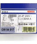GEWISS Fehlerstromschutzschalter GW94817 OVP