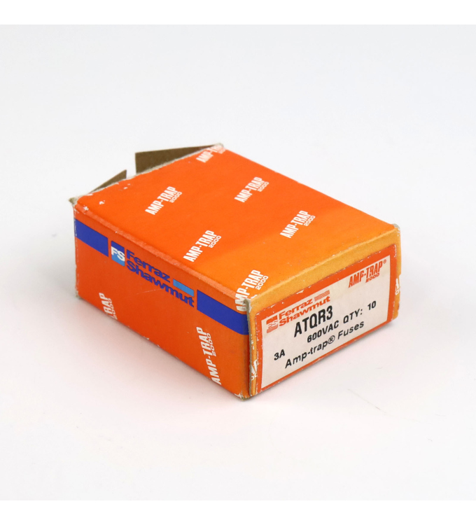 Ferraz-Shawmut Sicherungen ATQR3 3A 600VAC (10Stk.) OVP