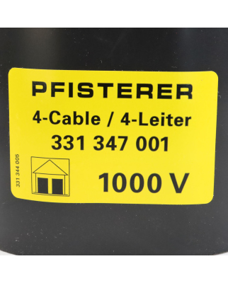 PFISTERER Abdeckhaube 331 347 001 NOV