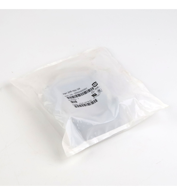 Harting Anbaugehäuse Han 32B-AGG-QB 09300320301 OVP