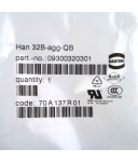 Harting Anbaugehäuse Han 32B-AGG-QB 09300320301 OVP