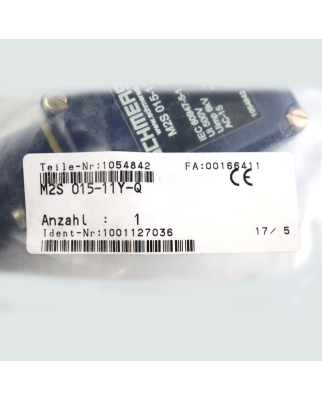 Schmersal Positionsschalter M2S 015-11Y-Q 1054842 OVP
