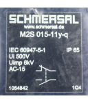 Schmersal Positionsschalter M2S 015-11Y-Q 1054842 OVP