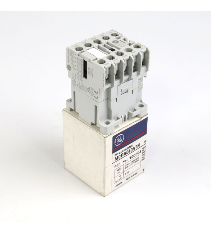General Electric Hilfsschütz MCRA040ATN 100004 OVP