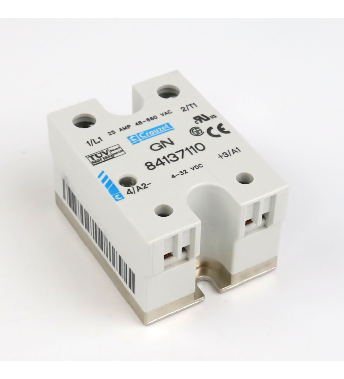 Crouzet Halbleiterrelais GN 84137110 25A 48-660VAC NOV