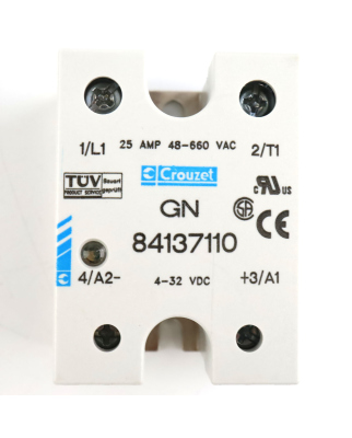 Crouzet Halbleiterrelais GN 84137110 25A 48-660VAC NOV
