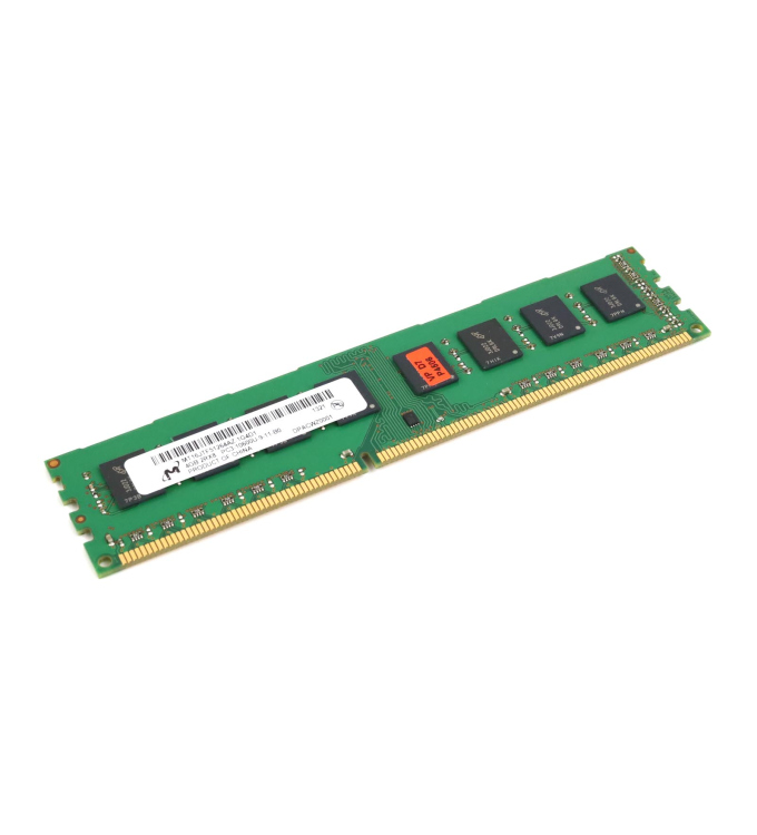 Micron Arbeitsspeicher DDR3 4GB 2RX8 PC3-10600U-9-11-B0 MT16JTF51264AZ-1G4D1 GEB