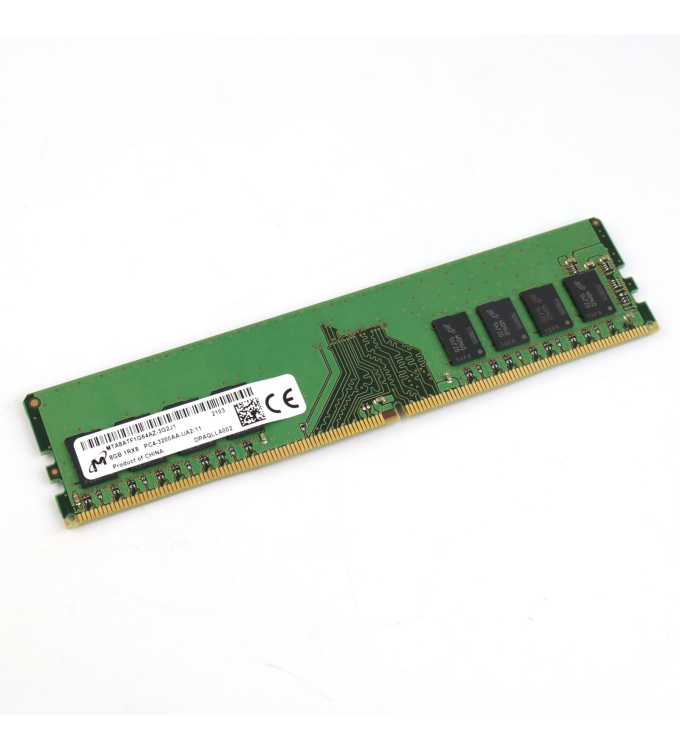 Micron Arbeitsspeicher DDR4 8GB 1RX8 PC4-3200AA-UA2-11 MTA8ATF1G64AZ-3G2J1 GEB