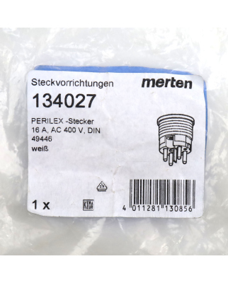 merten Steckervorrichtung Perilex-Stecker 134027 OVP