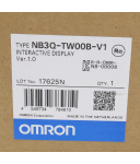Omron 3.5" Touch-Bedienterminal NB3Q-TW00B-V1 OVP