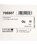 Lütze Stecker LV-V10-5507 N 705507 (10Stk.) OVP