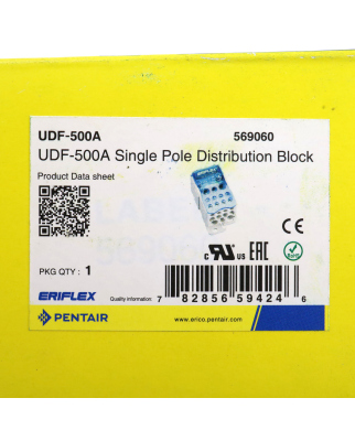 Erico ERIFLEX Verteilerblock UDF-500A 569060 OVP