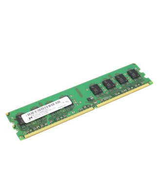 Micron Arbeitsspeicher DDR2 2GB 2RX8 PC2-6400U-666-13-E0...